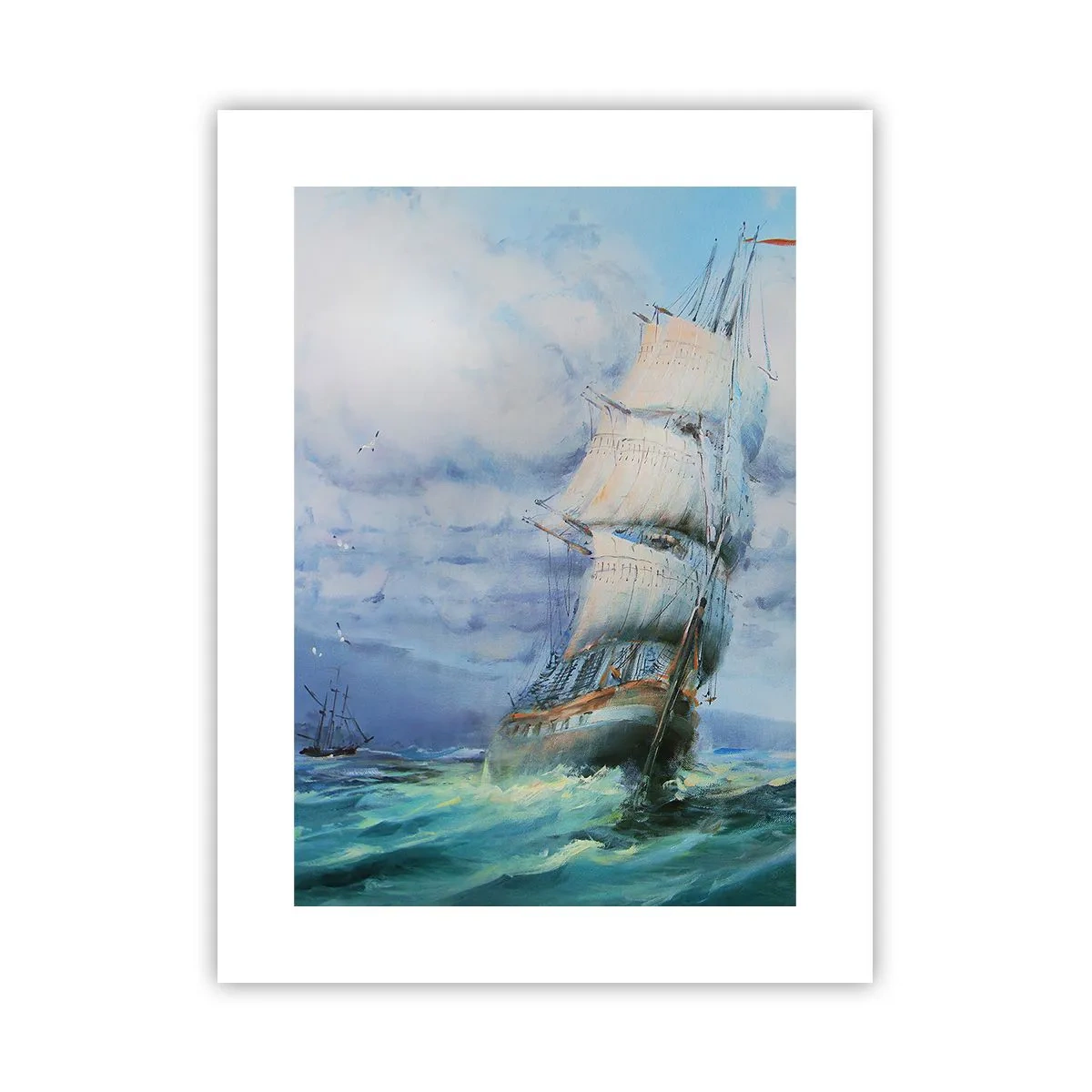 Poster - Goede wind - 30x40 cm