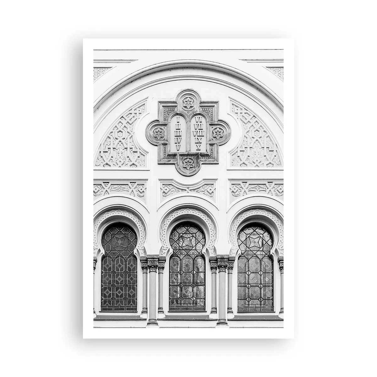 Poster - Op de grens van culturen - 70x100 cm