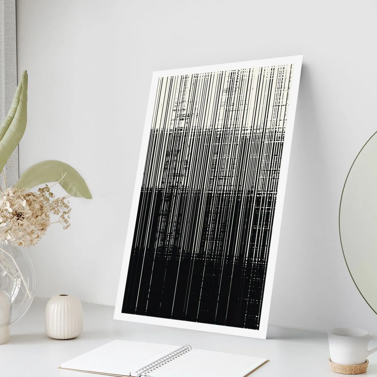 Poster - Golven en vibraties - 70x100 cm