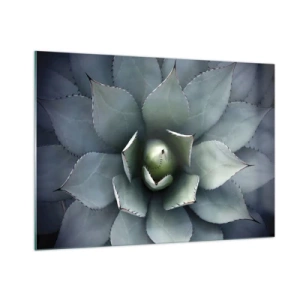 Schilderen op glas - Het trekt aan en waarschuwt - 100x70 cm