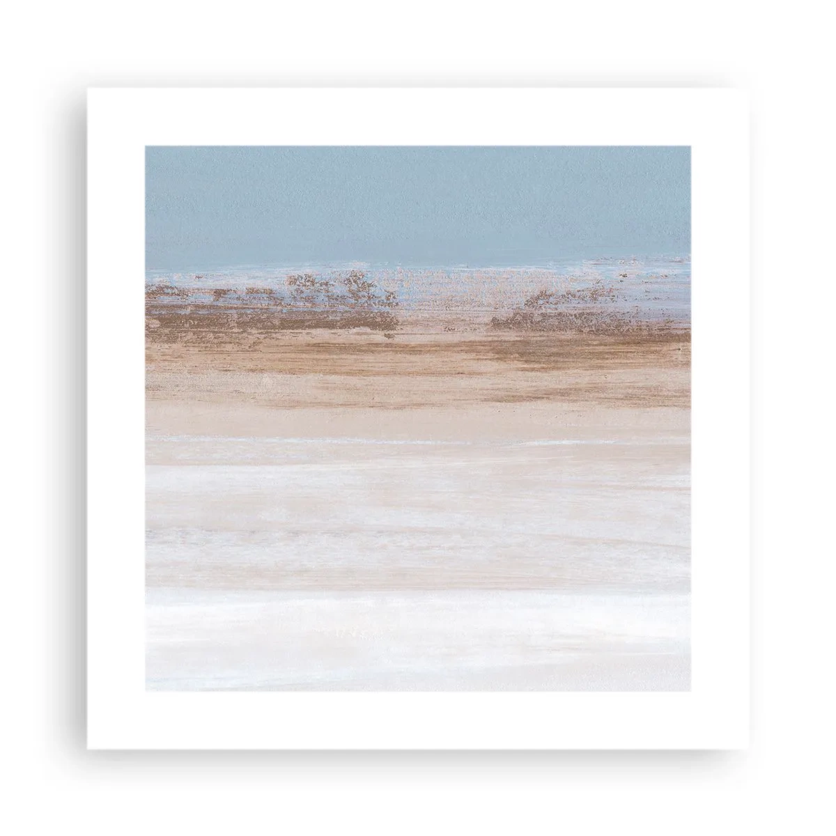 Poster - Dubbelzinnig landschap - 40x40 cm