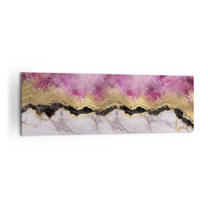 Schilderen op canvas - Op de grens - 160x50 cm