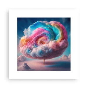 Poster - De droom van een pretpark - 30x30 cm