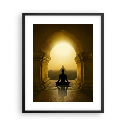 Poster in een zwarte lijst - Volledige harmonie - 40x50 cm