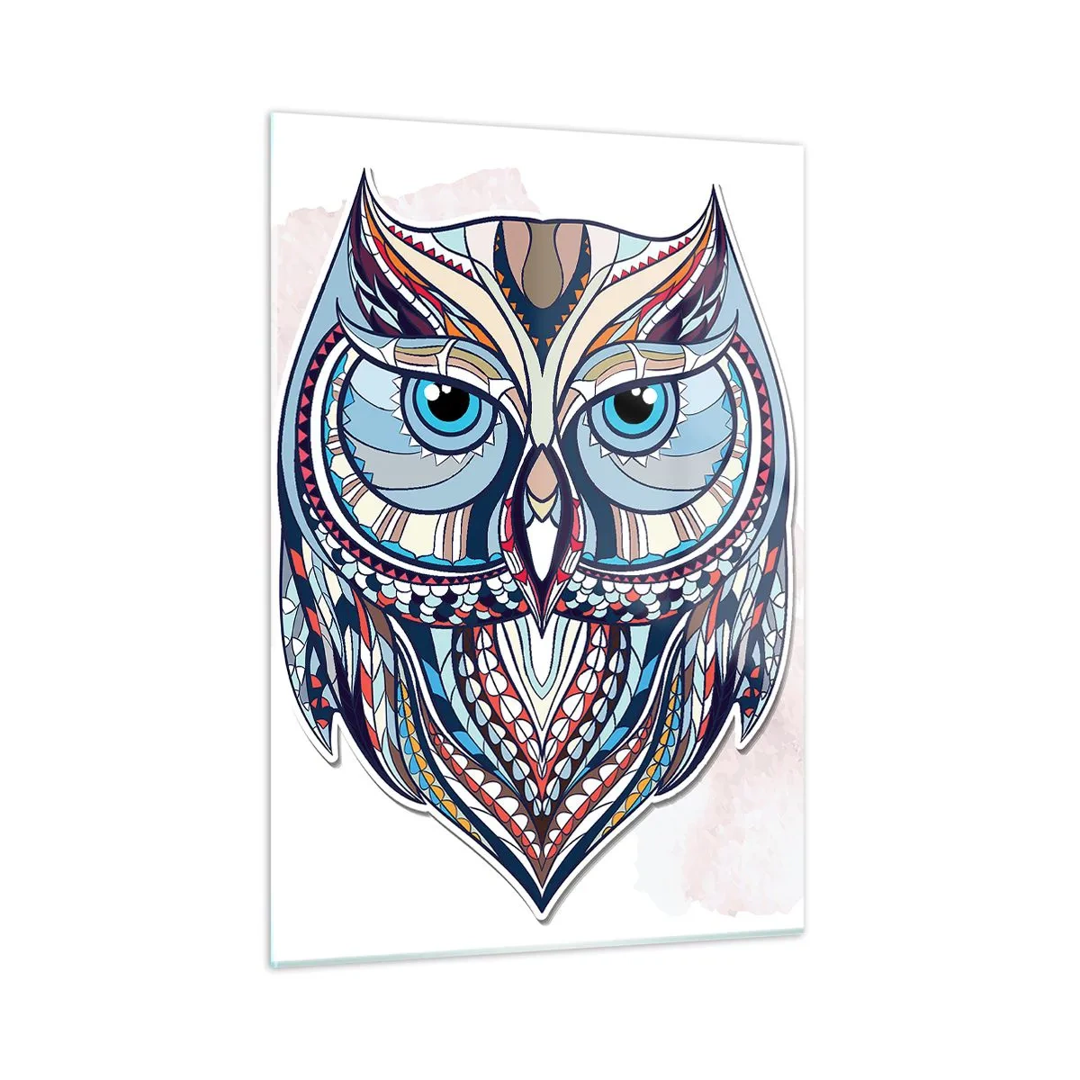 Schilderen op glas - Kunstzinnig sieruil - 50x70 cm