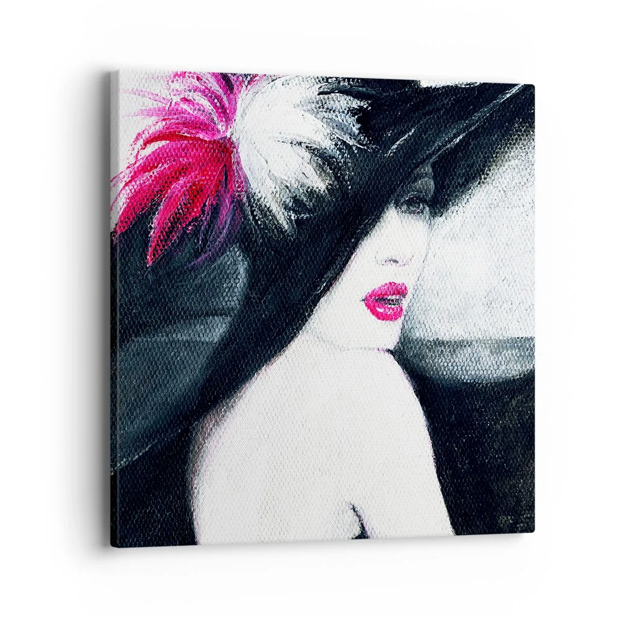 Schilderen op canvas - Altijd een geheim - 40x40 cm