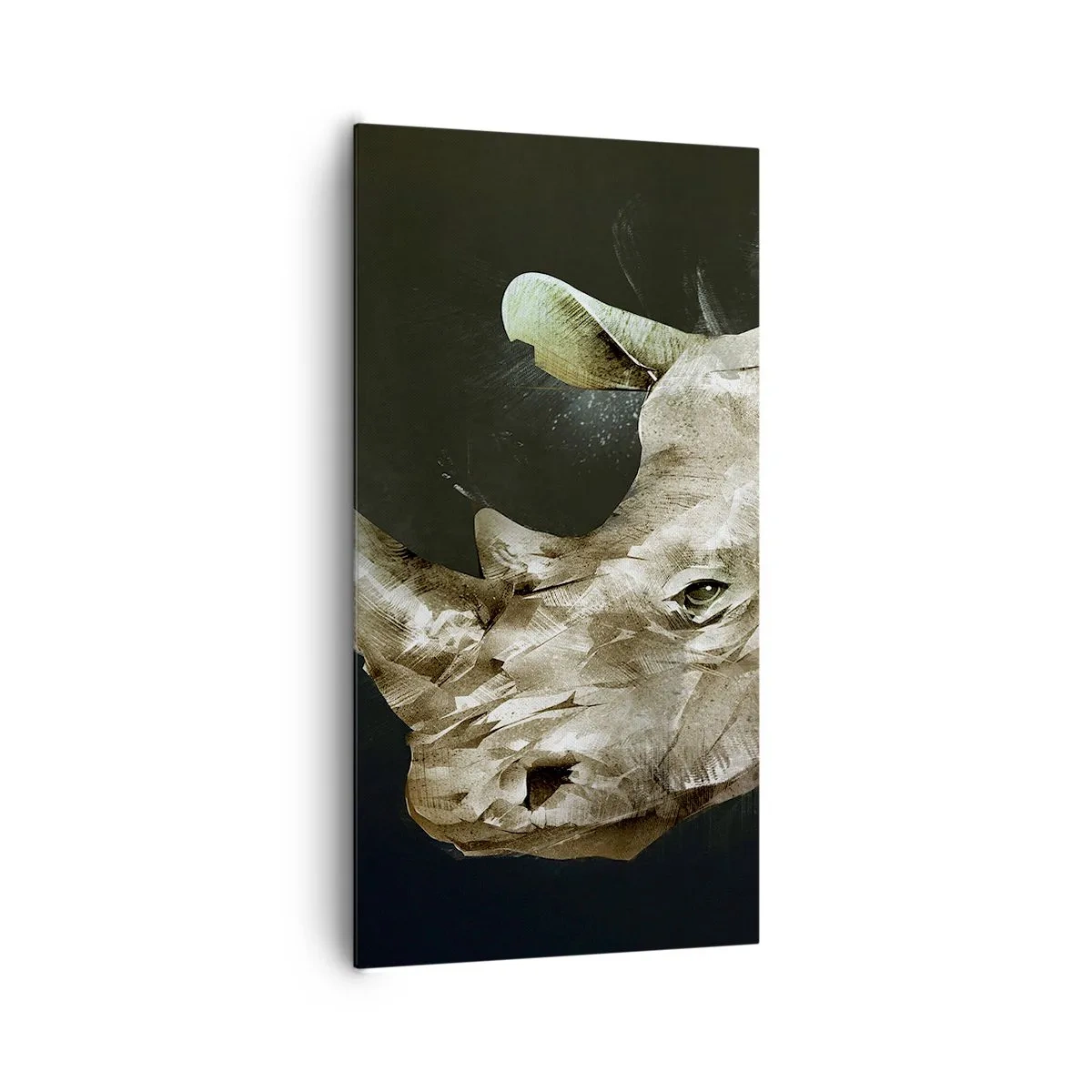 Schilderen op canvas - Een echte mannelijke kracht - 65x120 cm