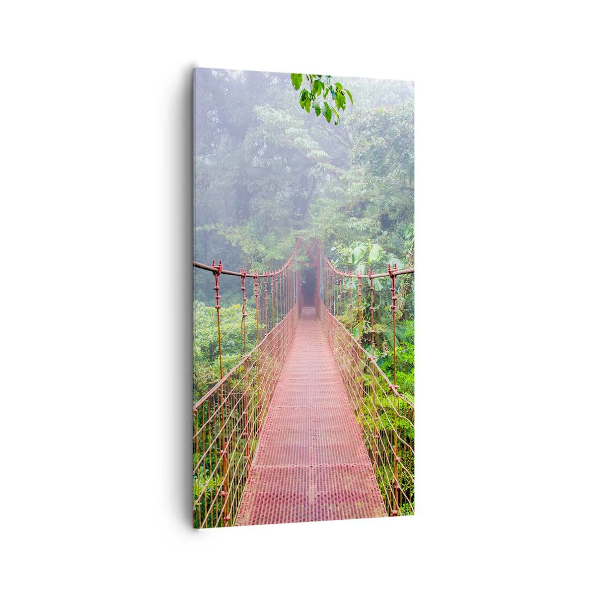 Schilderen op canvas - Opgehangen over de kronen - 65x120 cm