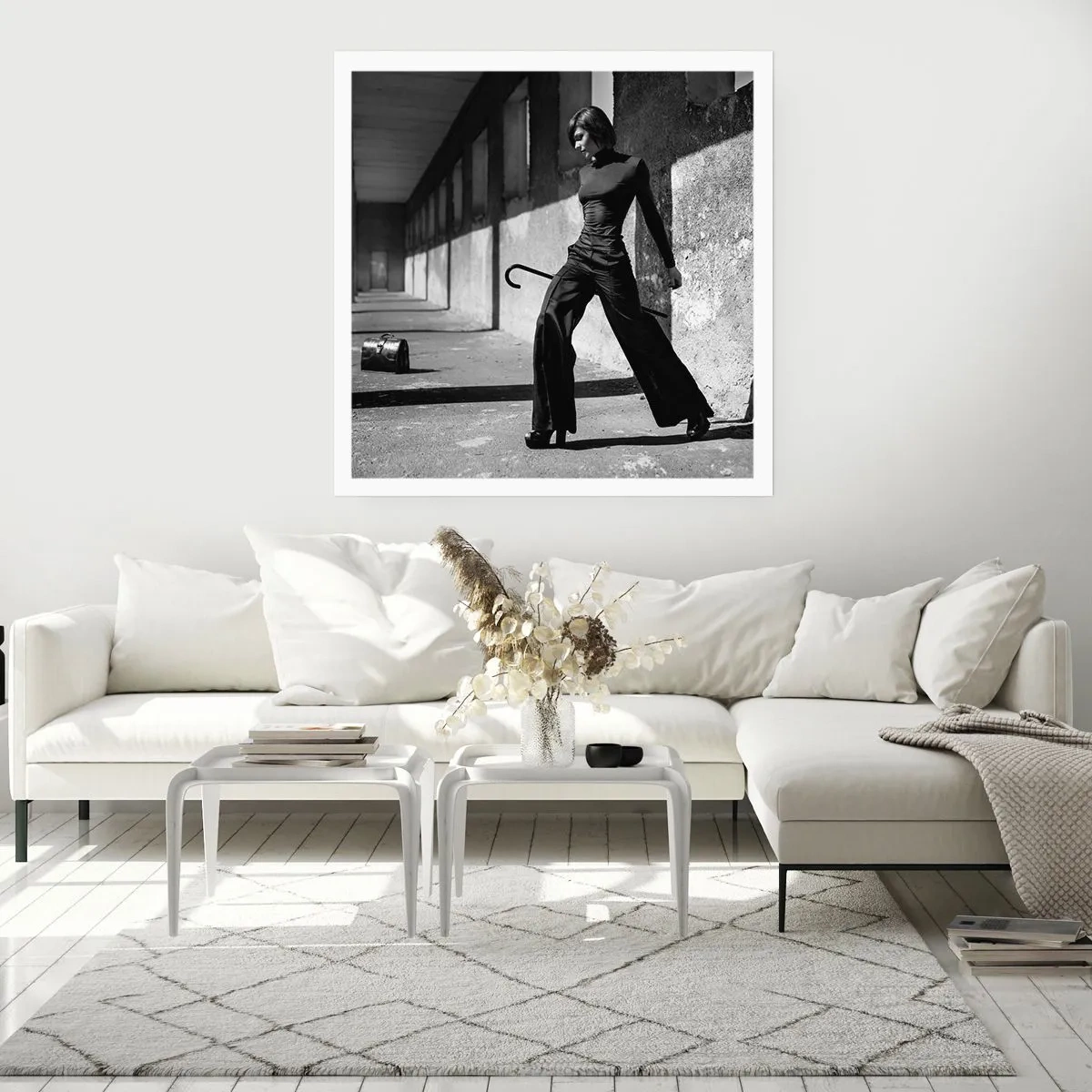 Poster -   Stedelijke elegantie - 40x40 cm