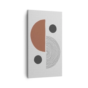 Schilderen op canvas - Perfectie van het wiel - 45x80 cm