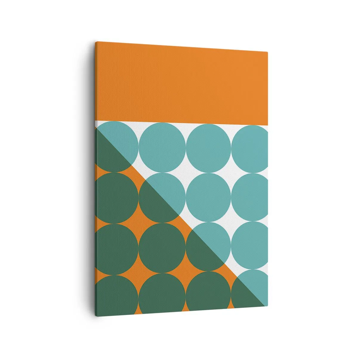 Schilderen op canvas - Omhoog en diagonaal - 50x70 cm