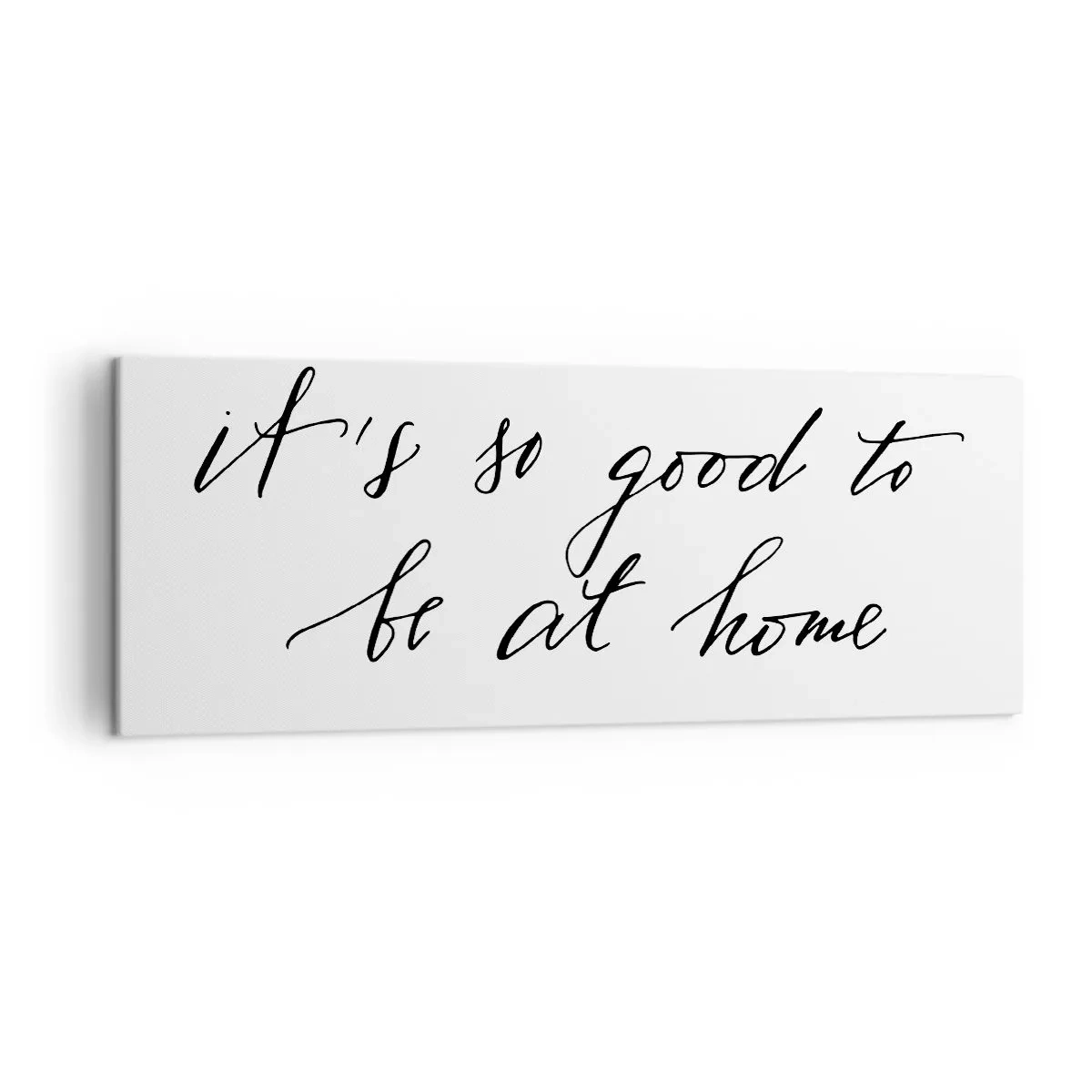 Schilderen op canvas - De hele waarheid - 140x50 cm