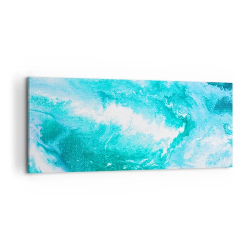 Schilderen op canvas - In de kern van het element - 100x40 cm