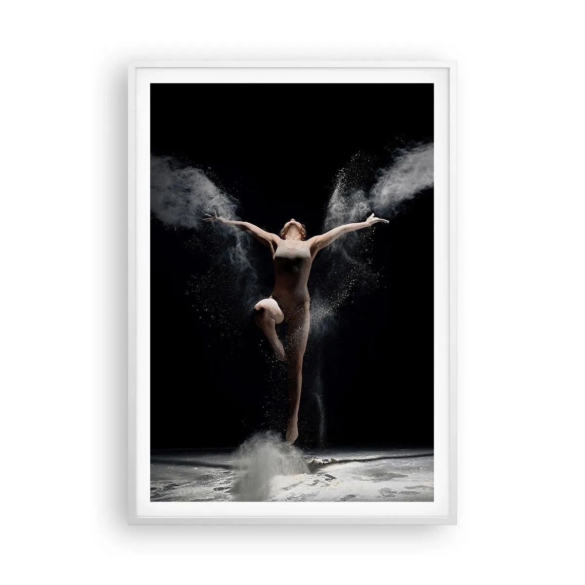 Poster in een witte lijst - Elfen bestaan - 70x100 cm