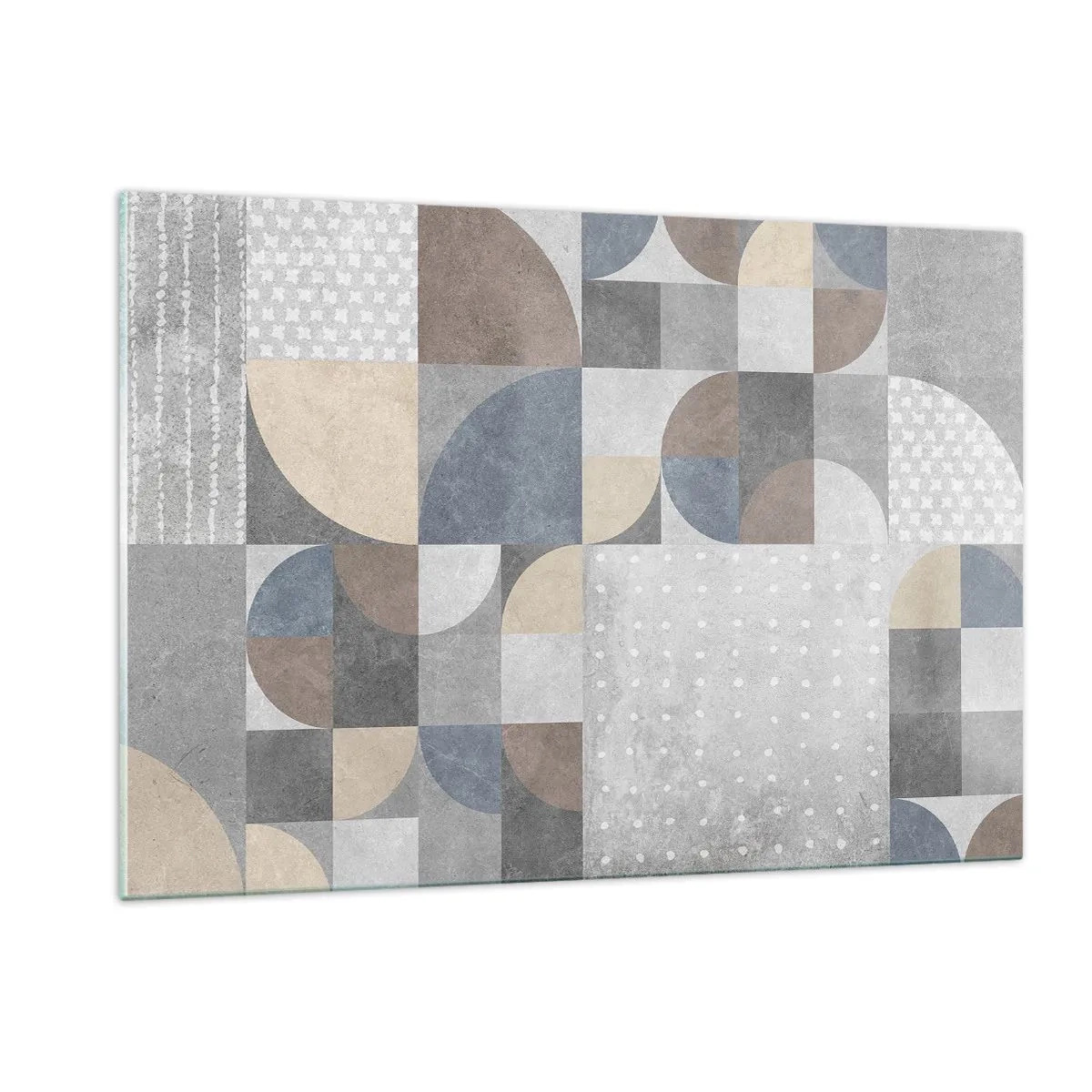 Schilderen op glas - Keramische fantasie - 120x80 cm