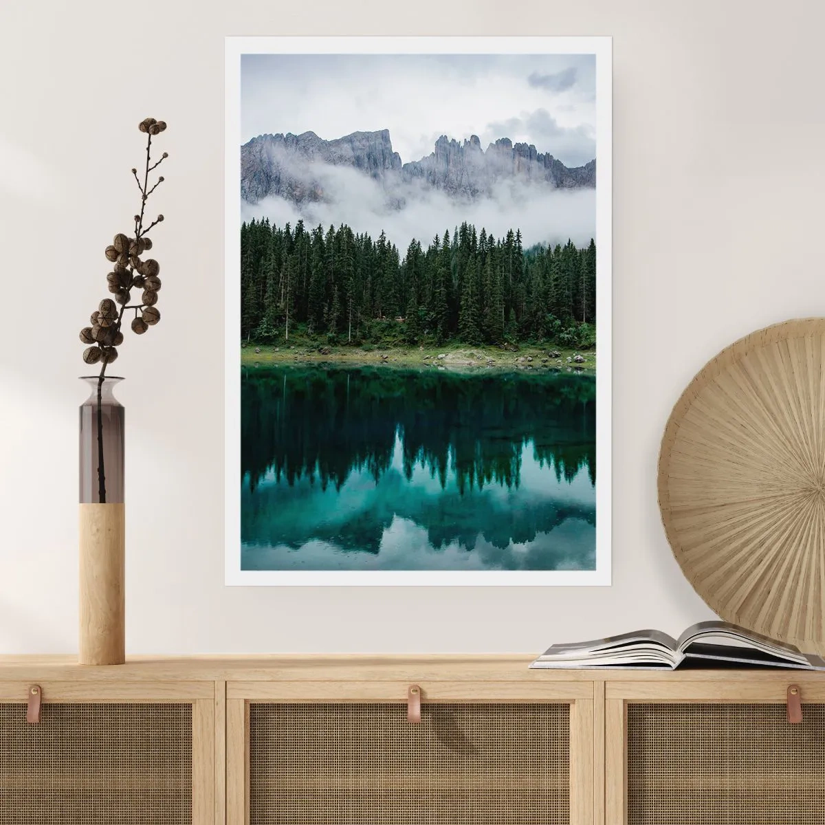 Poster - Stil, stil, laten we het drinkwater niet wakker maken... - 30x40 cm