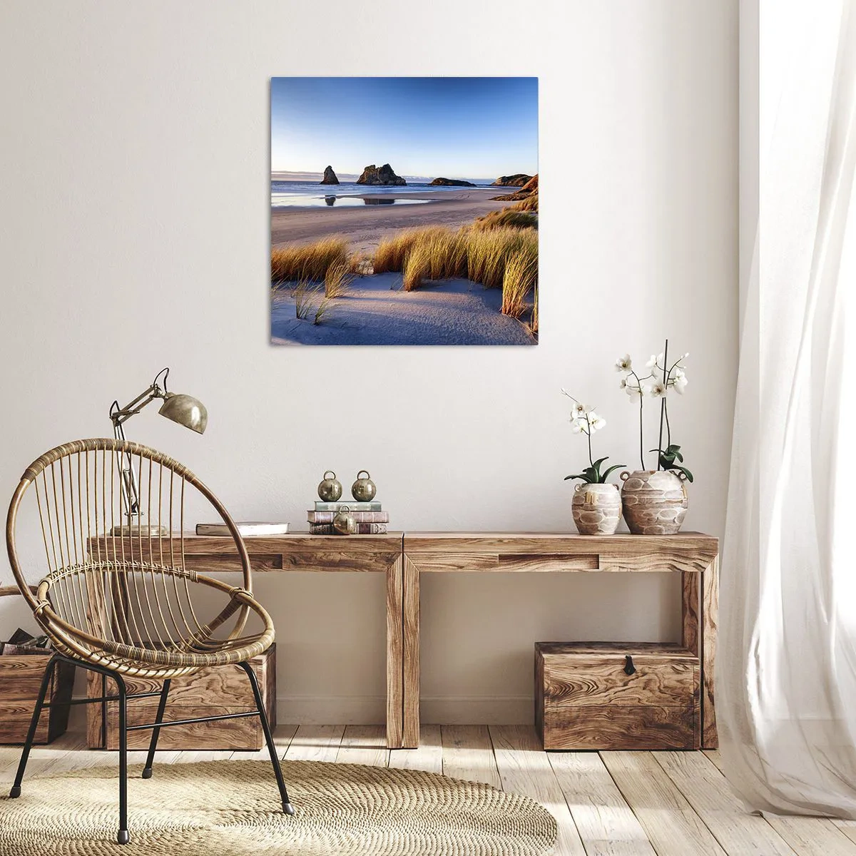 Schilderen op canvas - Voor rustzoekers - 60x60 cm