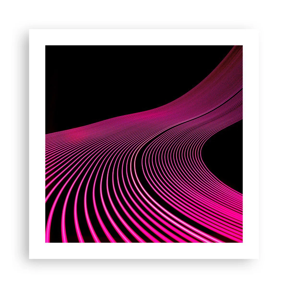 Poster - Avenue van licht - 50x50 cm