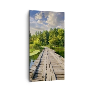 Schilderen op canvas - Zomer, zomer overal - 55x100 cm