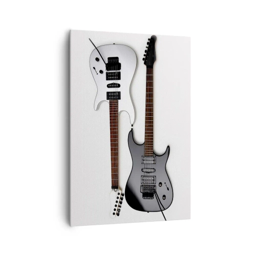 Schilderen op canvas - Harmonie van vormen - 70x100 cm