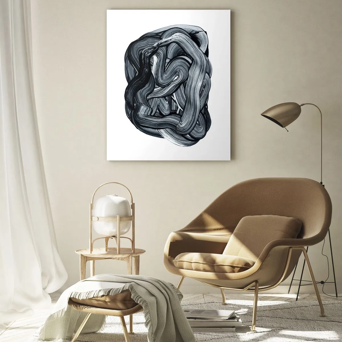 Schilderen op glas - Het is niet zo eenvoudig - 50x70 cm