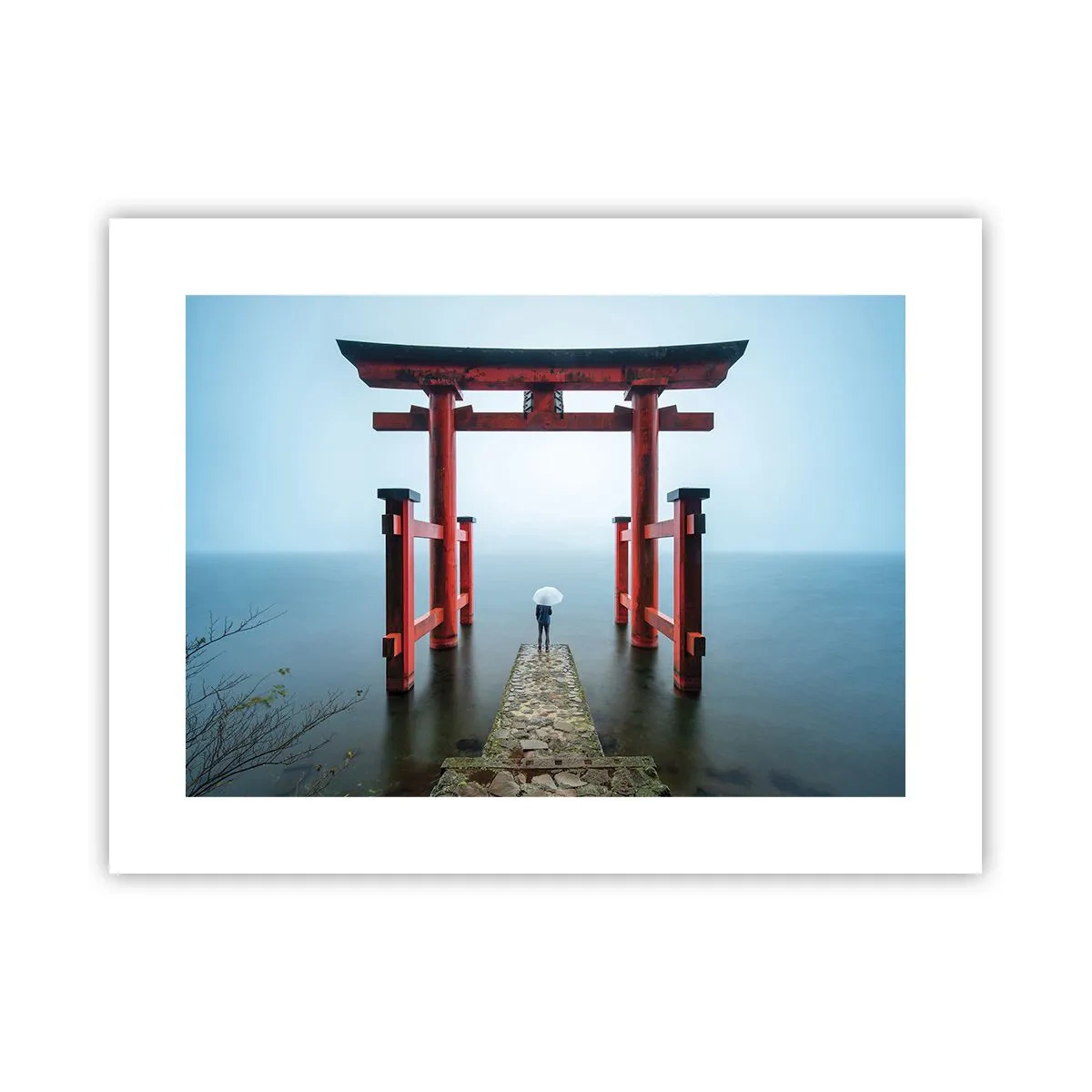Poster - Japanse mijmering - 40x30 cm