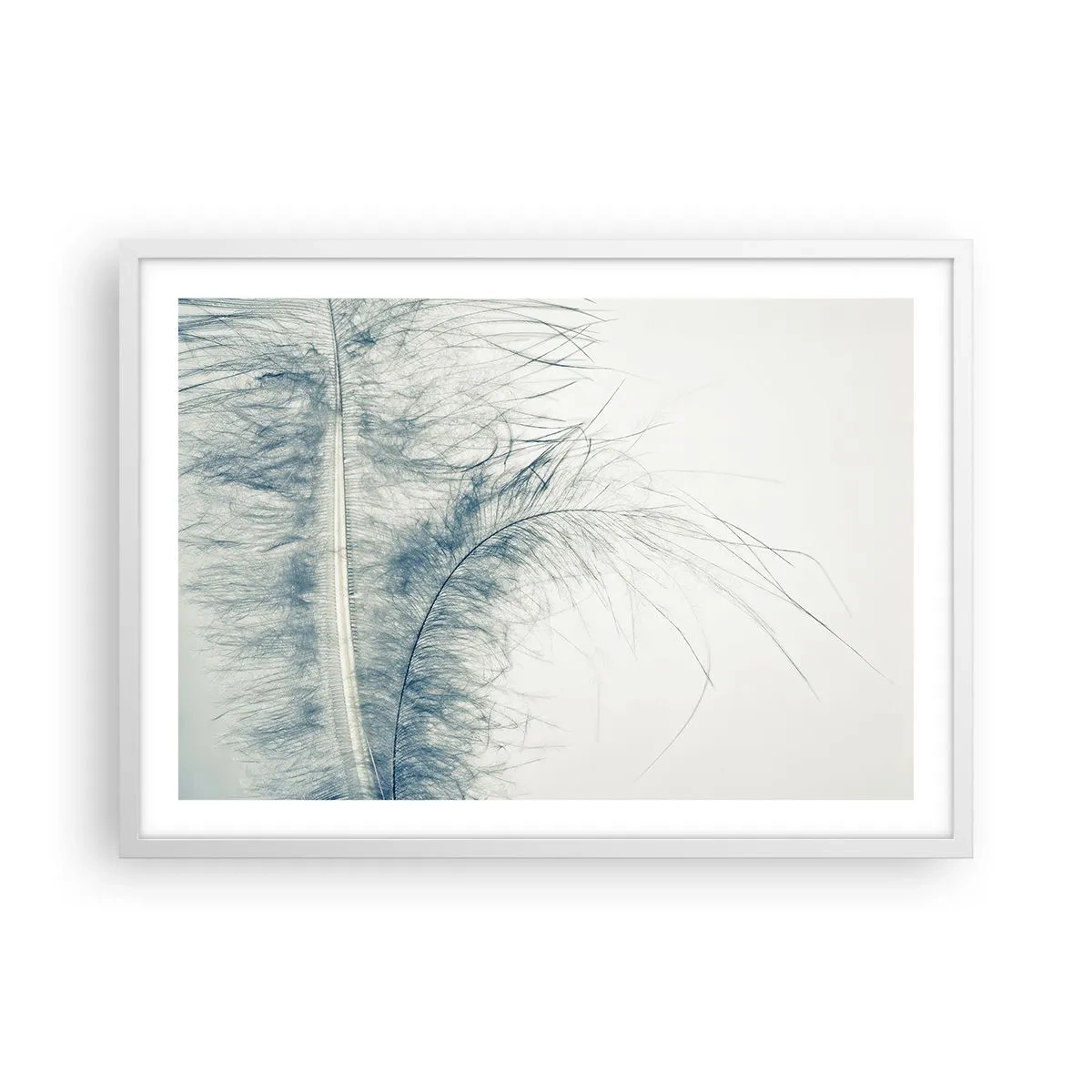 Poster in een witte lijst - Het gefluister van de natuur - 70x50 cm
