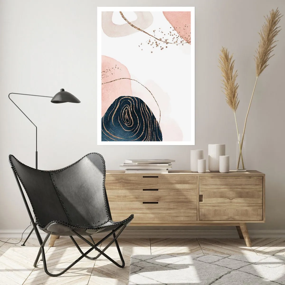 Poster - Alles vloeit - 40x50 cm