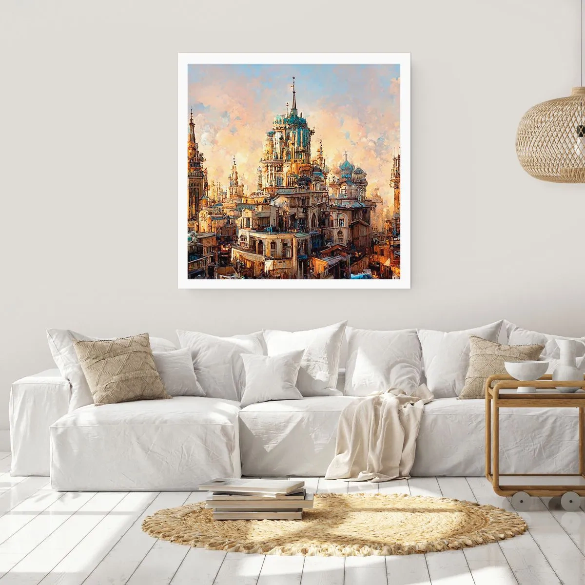 Poster - Stad der steden - 60x60 cm