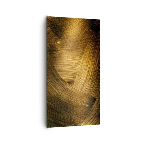 Schilderen op canvas - In een gouden doolhof - 65x120 cm