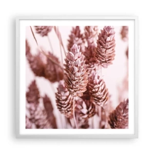 Poster in een witte lijst - Schijnbaar onopvallend - 60x60 cm