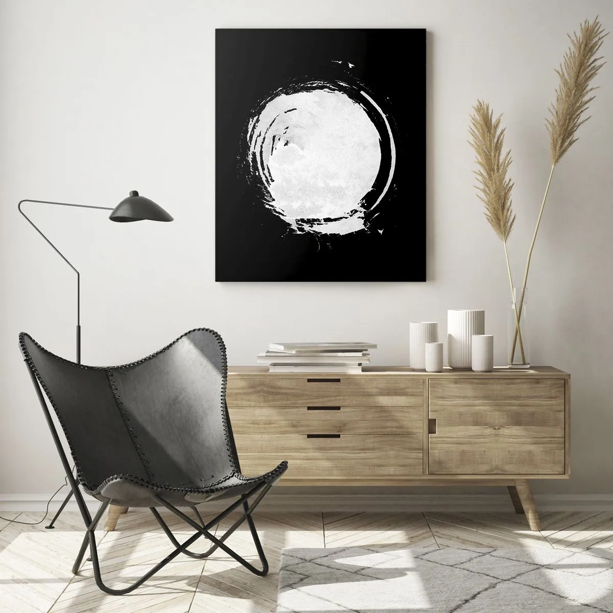 Schilderen op glas - Goede weg - 50x70 cm