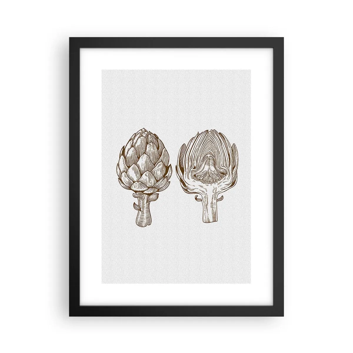 Poster in een zwarte lijst - Anatomieles - 30x40 cm