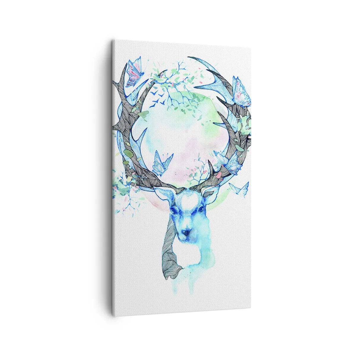 Schilderen op canvas - De kracht en delicatesse van de natuur - 45x80 cm