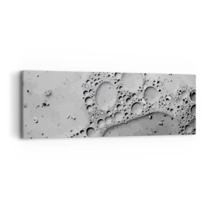 Schilderen op canvas - Schuimspoor - 90x30 cm