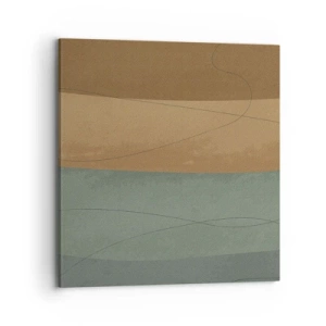 Schilderen op canvas - Horizontale compositie - 70x70 cm