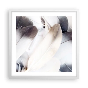 Poster in een witte lijst - Bijna engelachtig - 50x50 cm