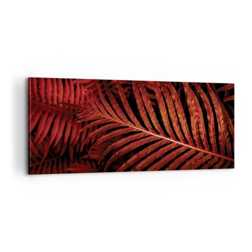 Schilderen op canvas - De hitte van het leven - 100x40 cm