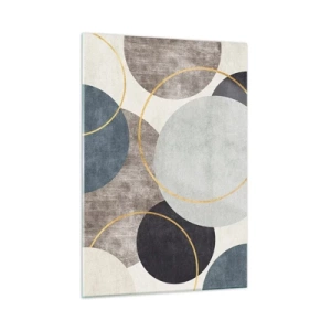 Schilderen op glas - Wiel voor wiel - 50x70 cm
