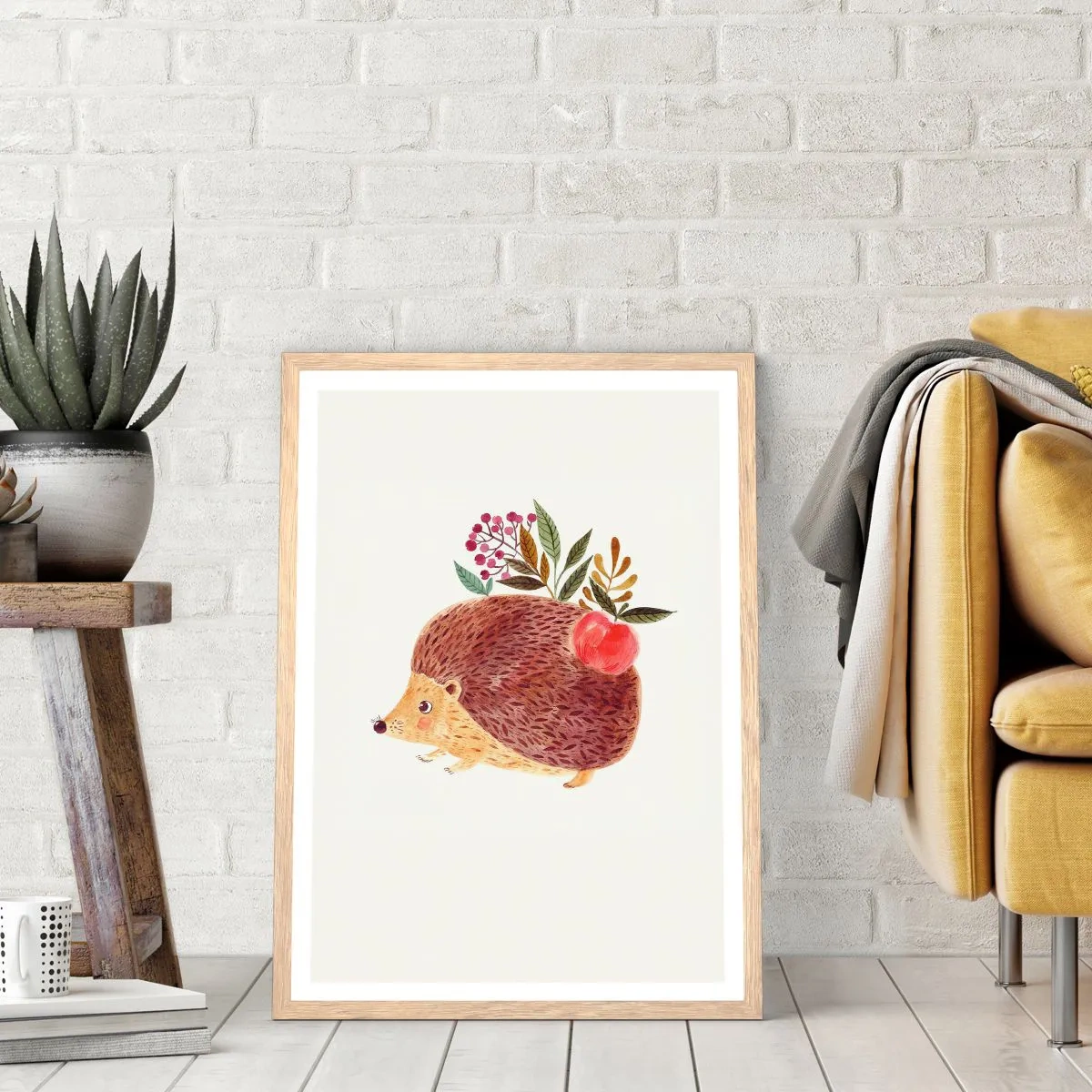 Een poster in een licht eiken lijst - En je vindt mij al leuk - 61x91 cm