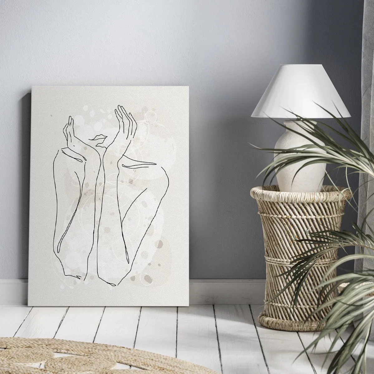 Schilderen op canvas - Een dromerig moment - 50x70 cm