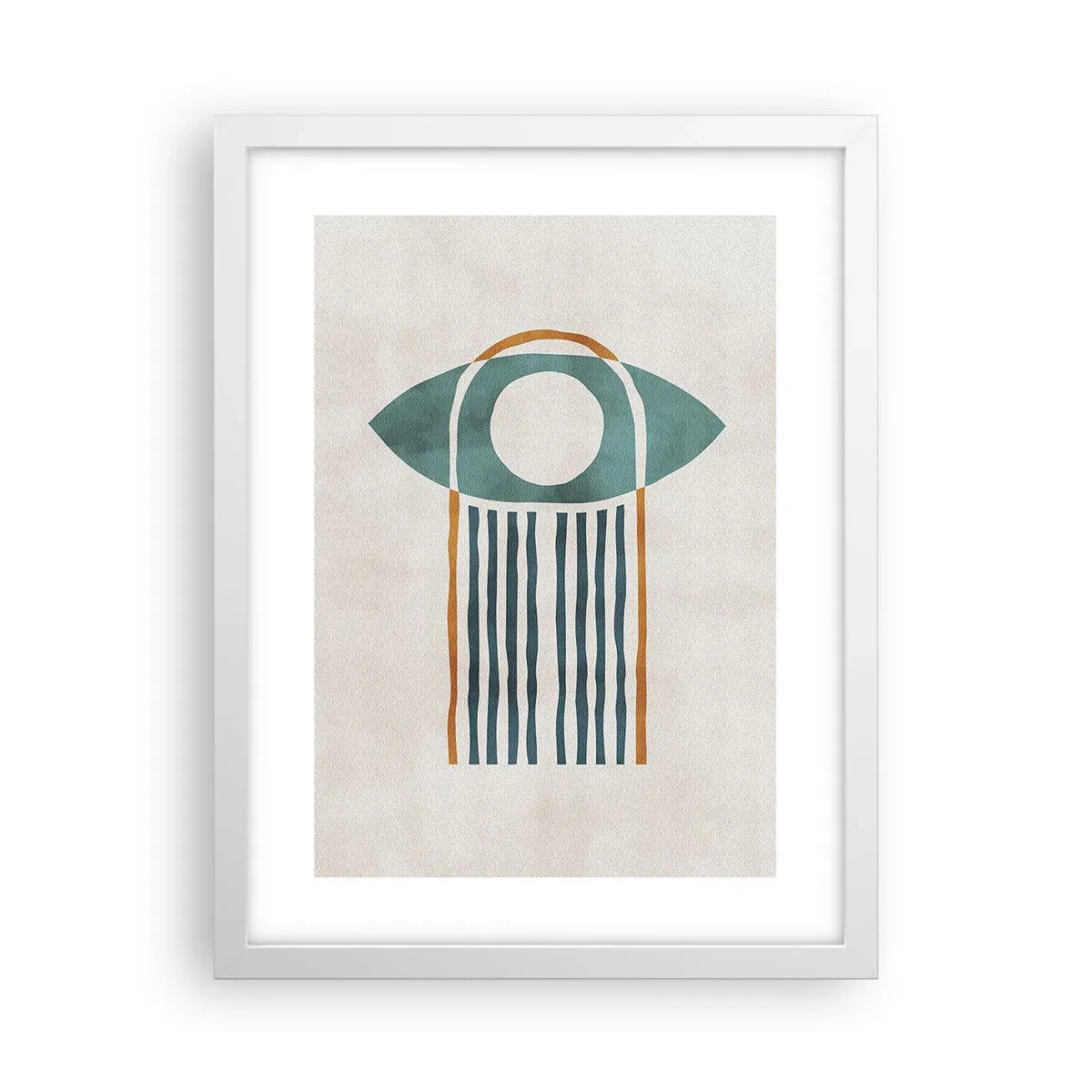 Poster in een witte lijst - Tekens en rituelen - 30x40 cm