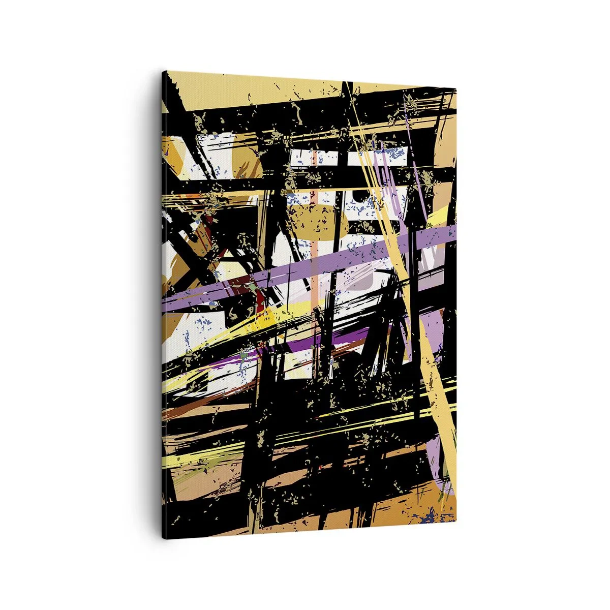 Schilderen op canvas - Een scherp snijden - 50x70 cm