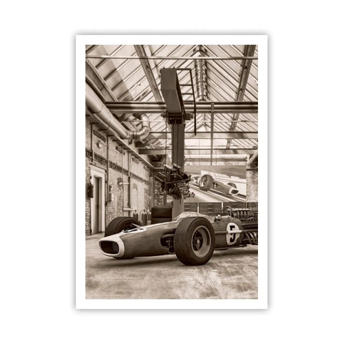 Poster - De rust van de winnaar - 70x100 cm