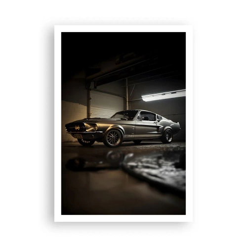 Poster - Terug naar het verleden - 70x100 cm