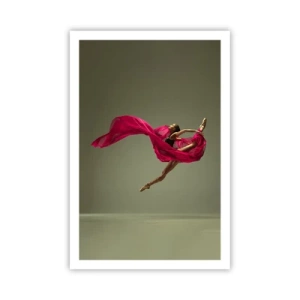 Poster - Dansende vlam - 61x91 cm