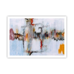Poster - Een stok op het water - 100x70 cm