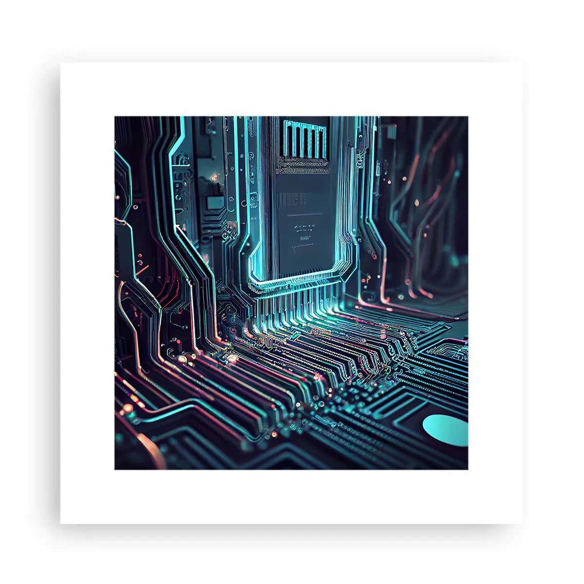 Poster - Ik ben aan het denken… - 30x30 cm