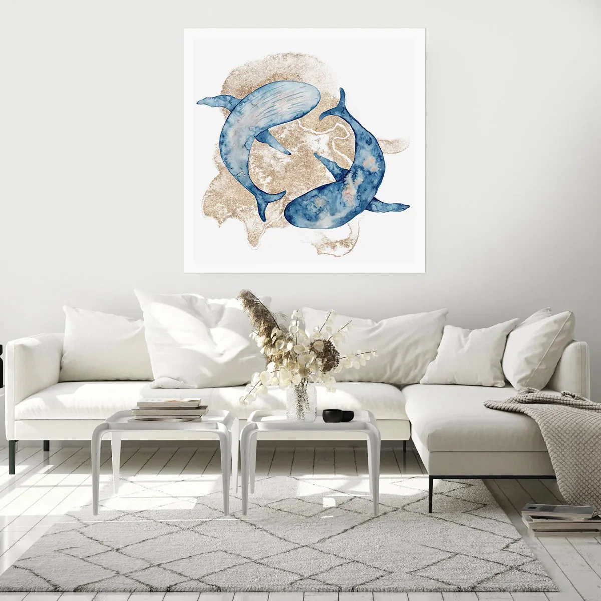 Poster - Vriendschap of liefde? - 50x50 cm