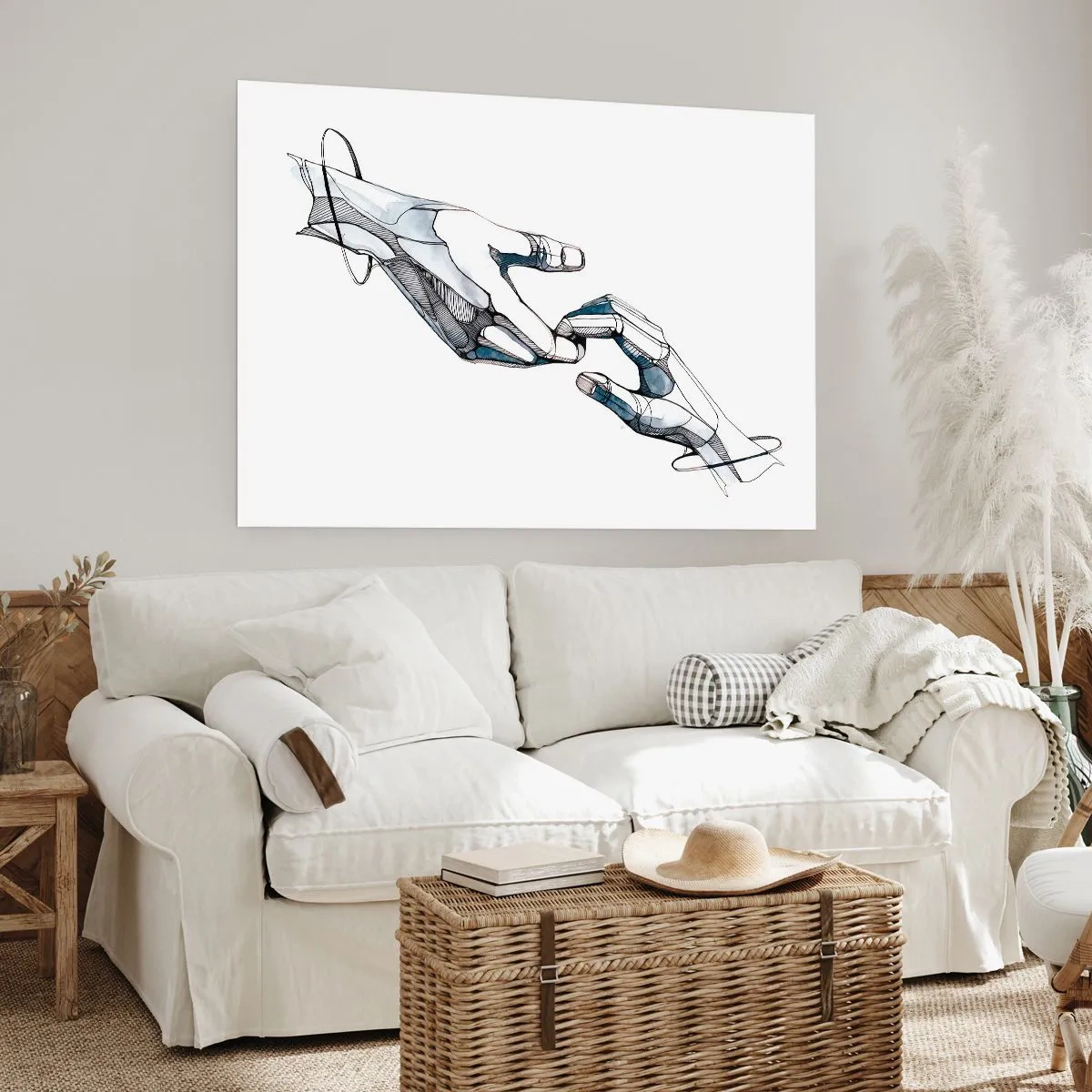 Poster - Een goed gebaar - 100x70 cm